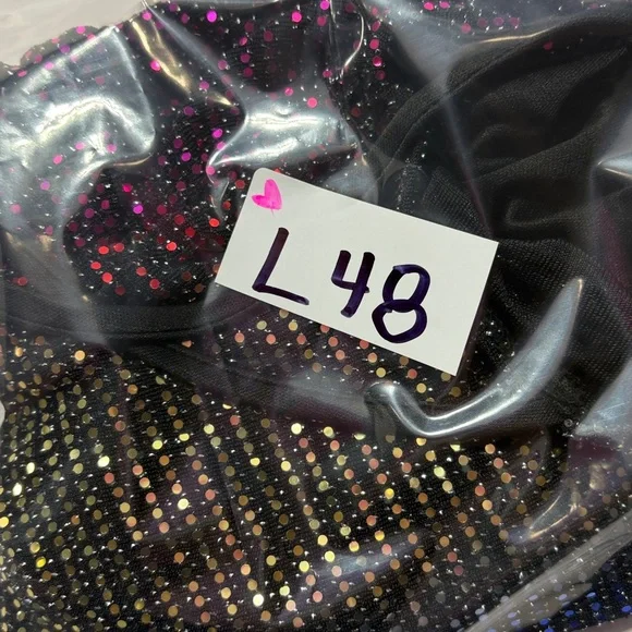 Sabora mini rouched dress glitter size small - Picture 8 of 8